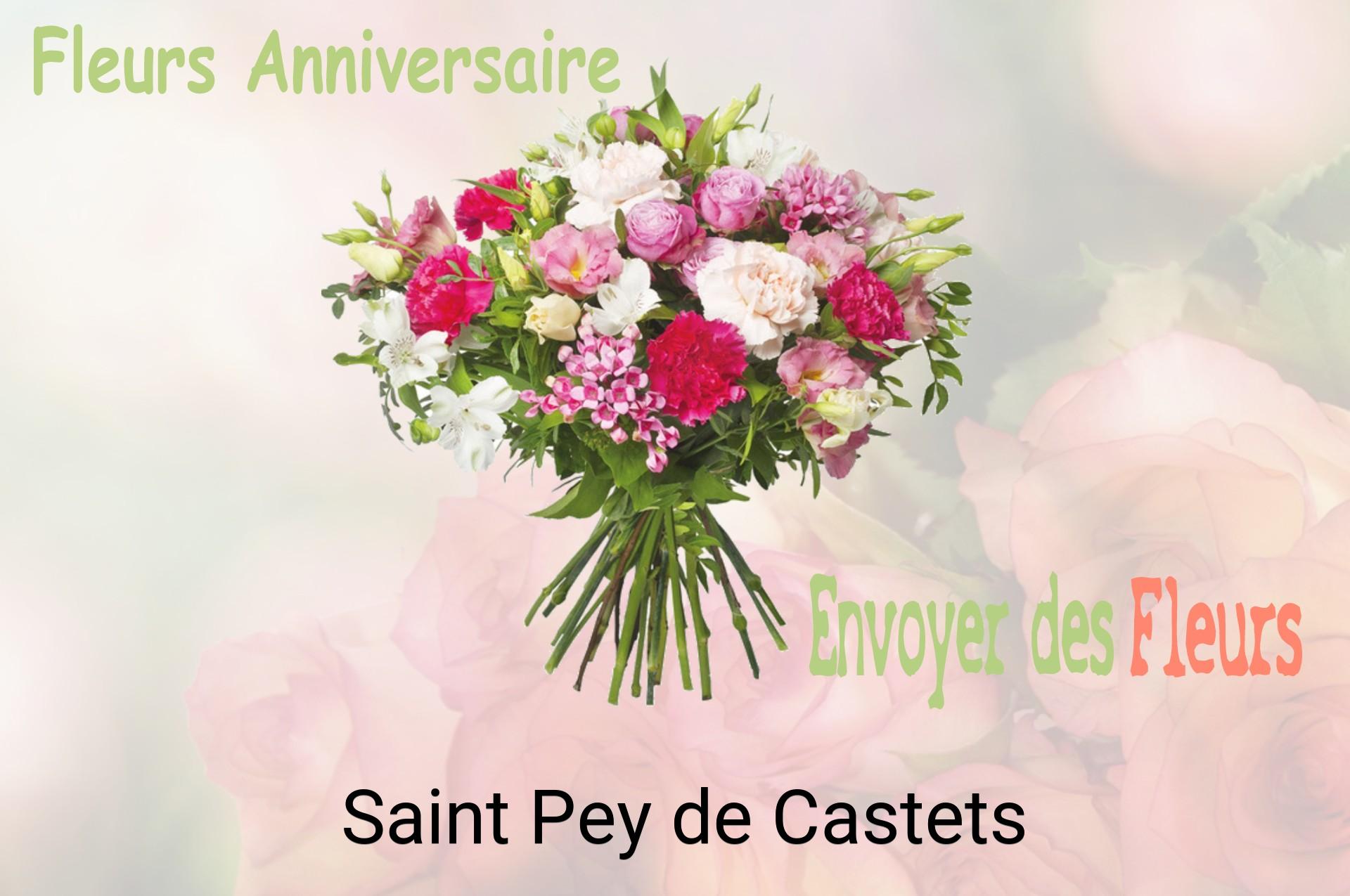 Bouquet de fleurs d’anniversaire livré à Saint-Pey-de-Castets