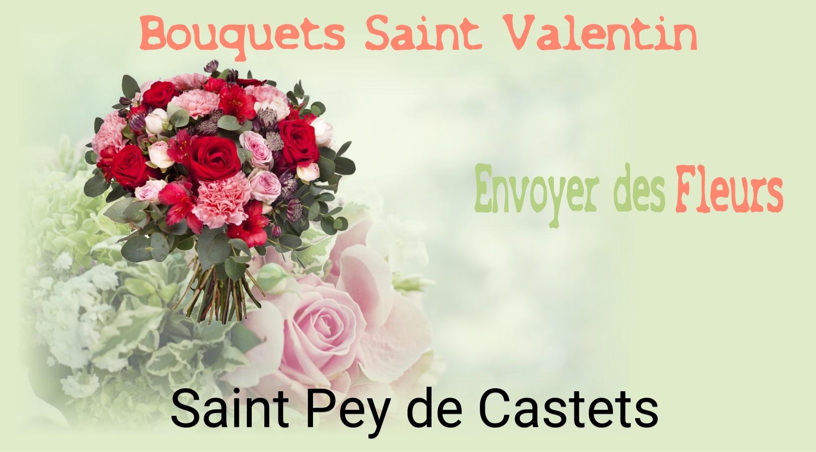 Roses de Saint-Valentin livrées à Saint-Pey-de-Castets